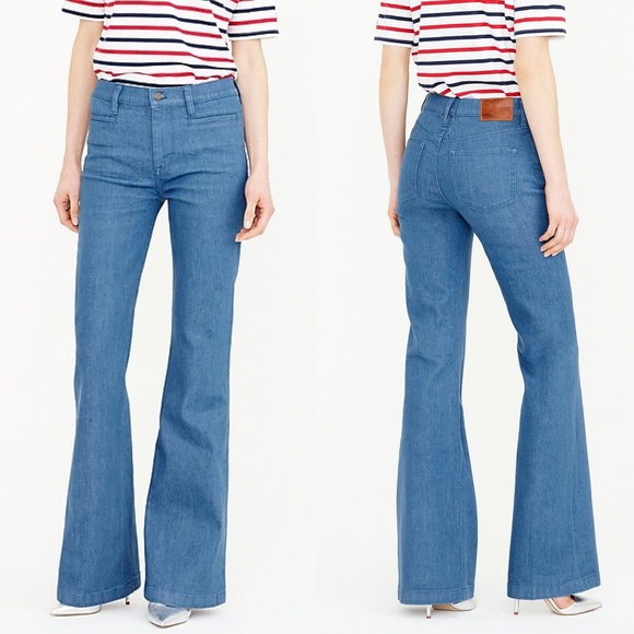 j crew ashbury flare jean